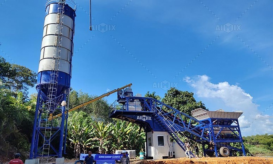 mobile concrete batch plants